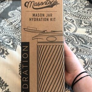 Mason Glass Jar with Lid